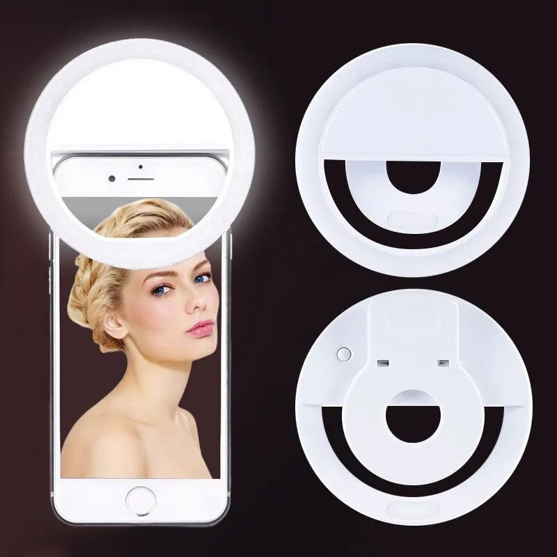 Photography Lighting Effects - Anillo de luz LED recargable por