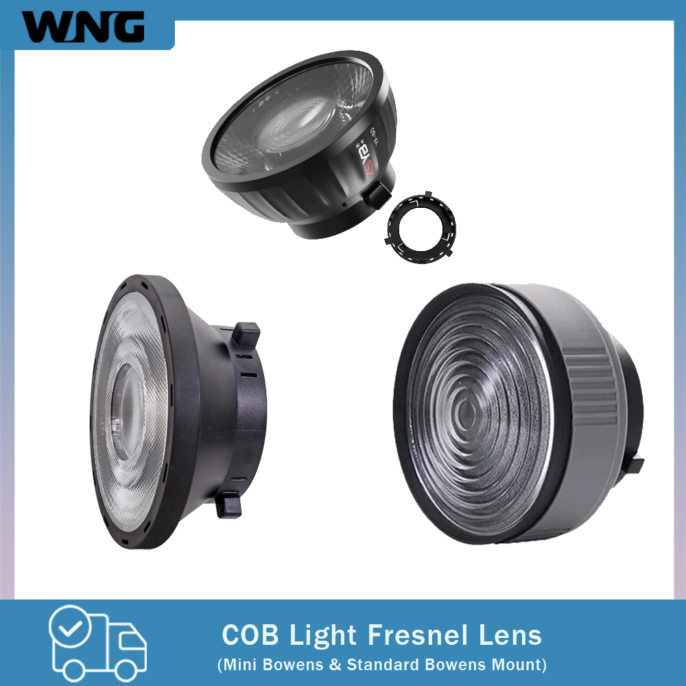 Photography Lighting Reflector - Lente Fresnel con Enfoque Ajustable de