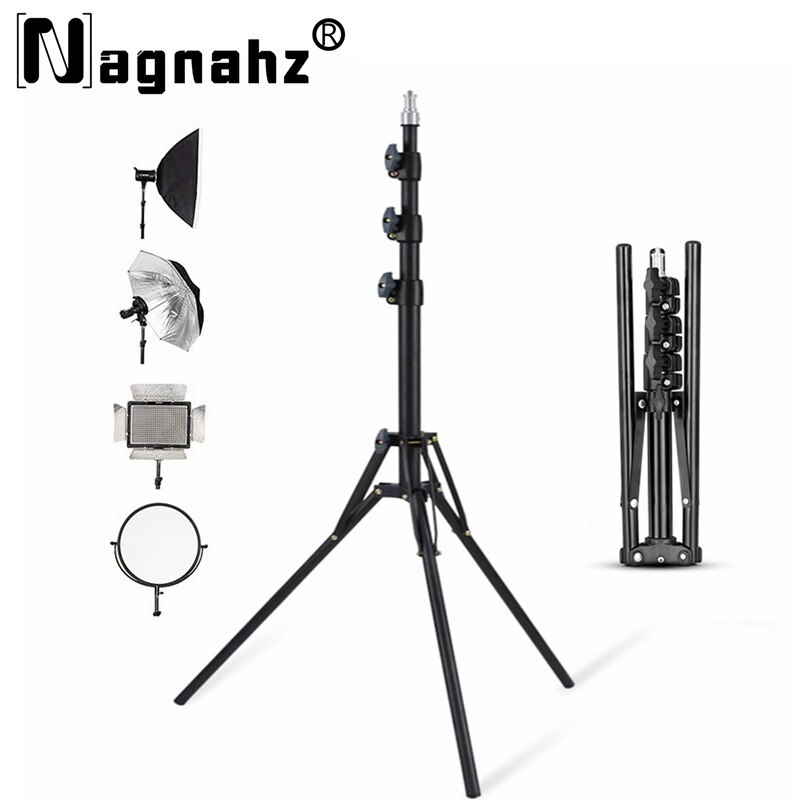 Photography Lighting Softbox - NAGNAHZ-trípode de aleación de aluminio para