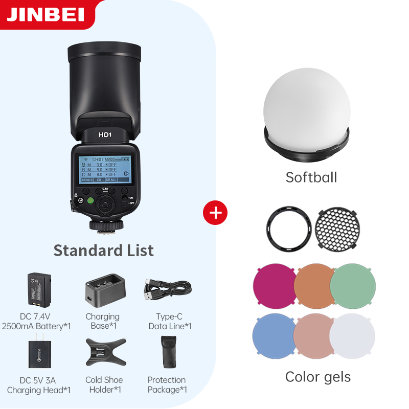 Good Lighting In Photography - Flash para cámara JINBEI HD-1, luz