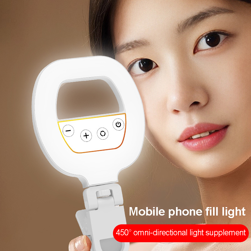 Photography Lighting Ring - Luz Led recargable, anillo de luz