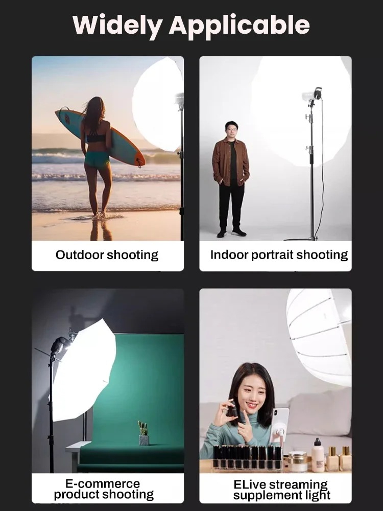 Photography Lighting Reflector - Paraguas de Estudio Fotográfico Lapgood de