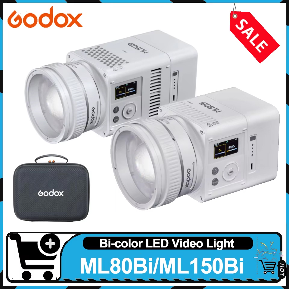 Photography Lighting Wireless - Godox ML80Bi ML150Bi 80/150W 2800-6500K Iluminación