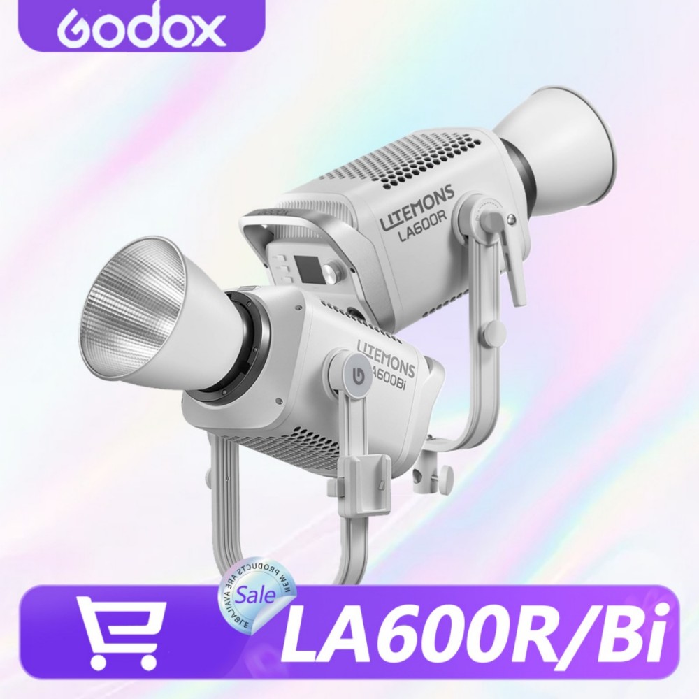 Photography Lighting Wireless - Luz LED Godox LITEMONS LA600Bi LA600R