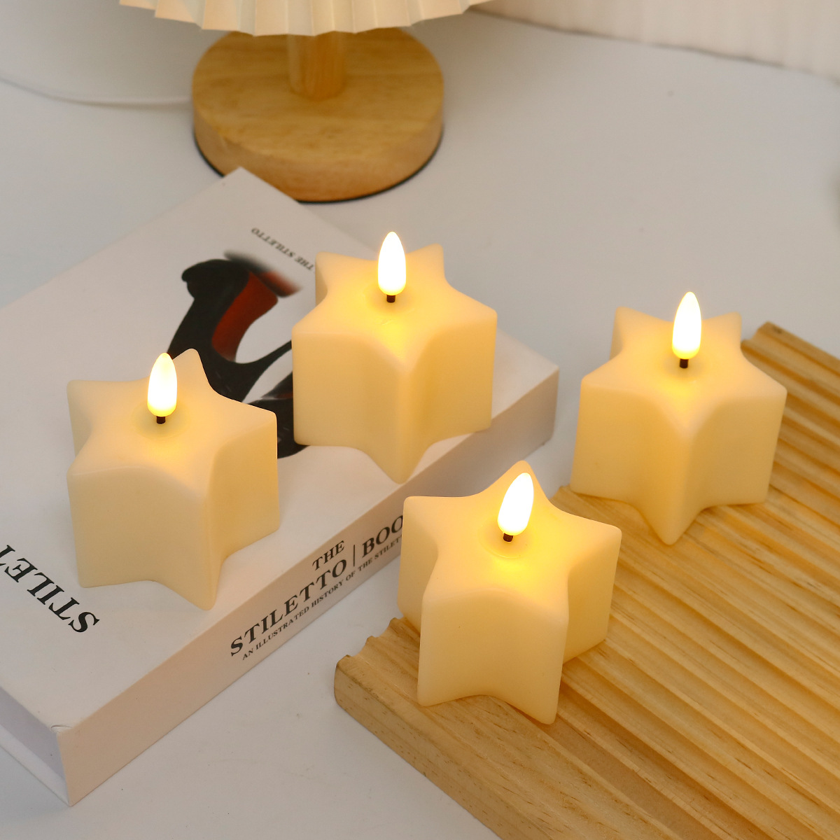 Vela LED en Forma de Cubo para - Photography And Lighting reseña y precio