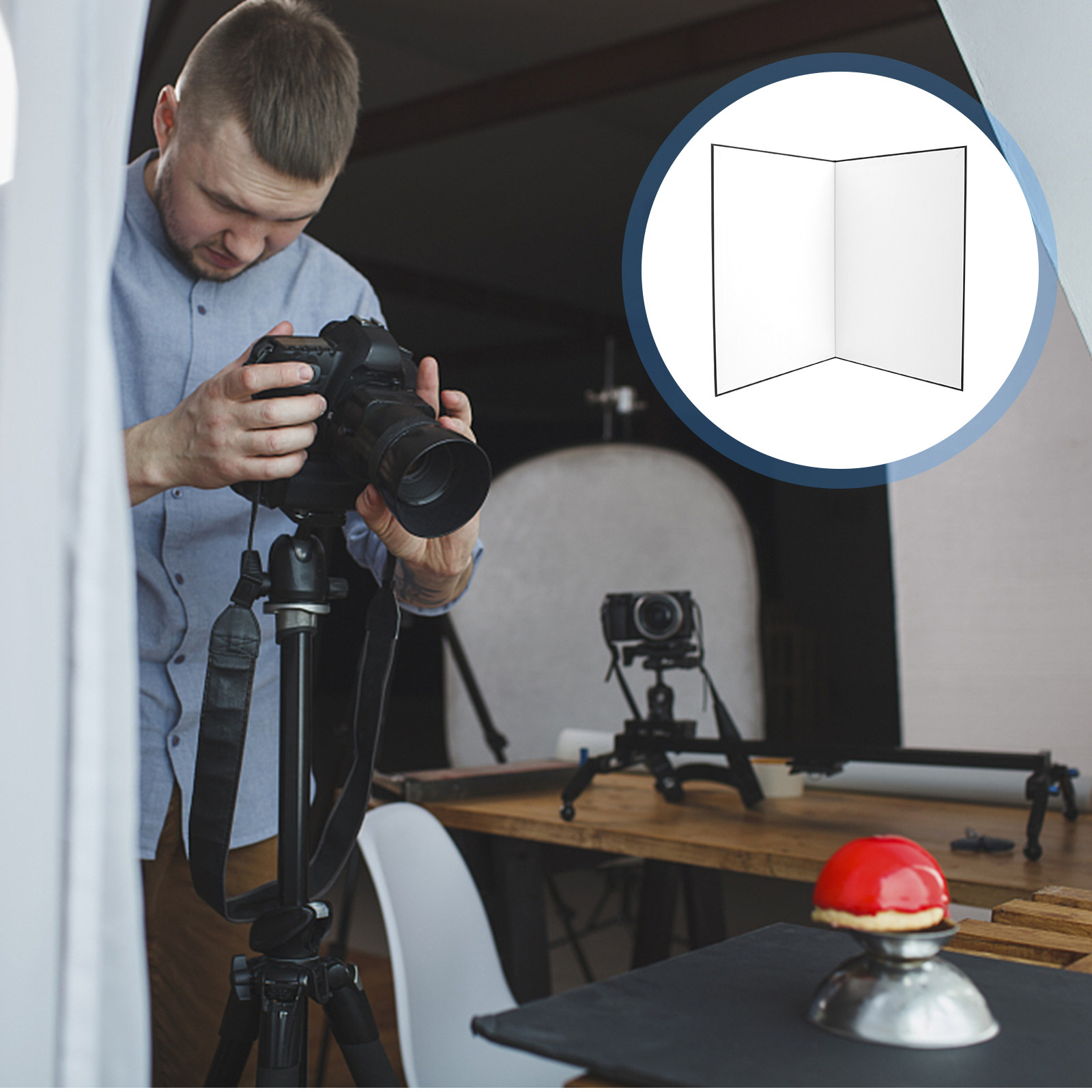 Reflector de Cartón para Fotog - Photography Still Life Lighting reseña y precio