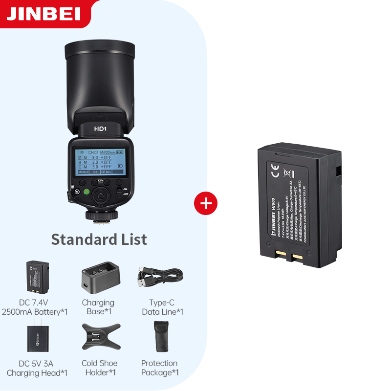 JINBEI HD-1 Flash de Cabeza Re - Good Lighting In Photography reseña y precio