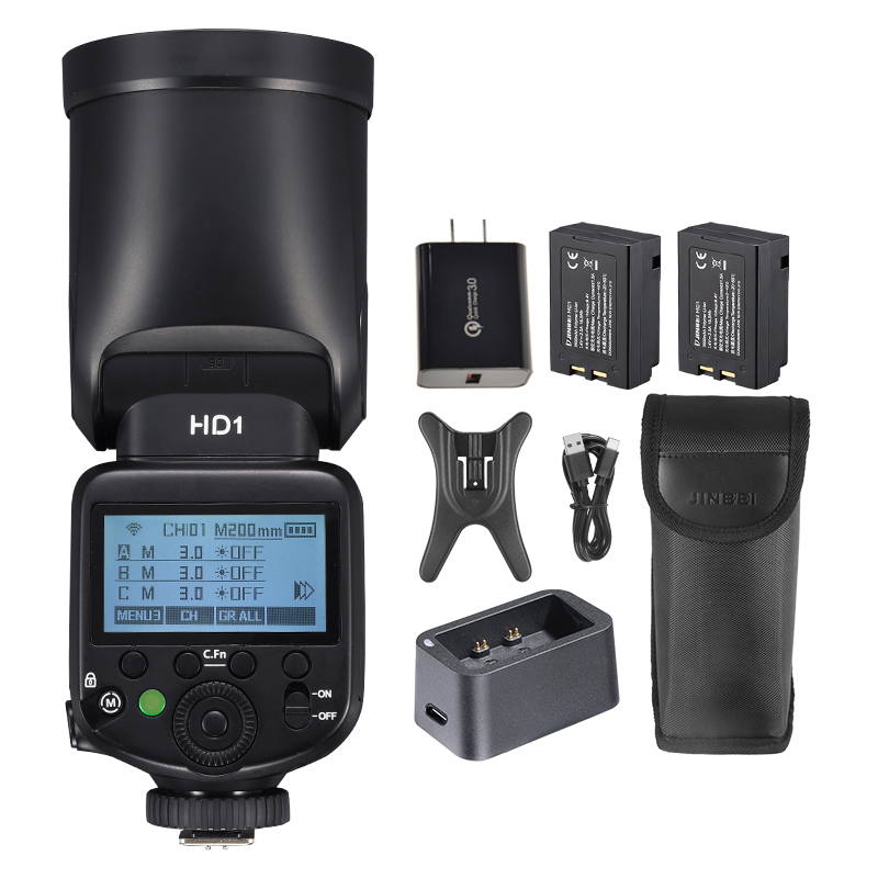 JINBEI HD-1 Flash de Cabeza Re - Good Lighting In Photography reseña y precio