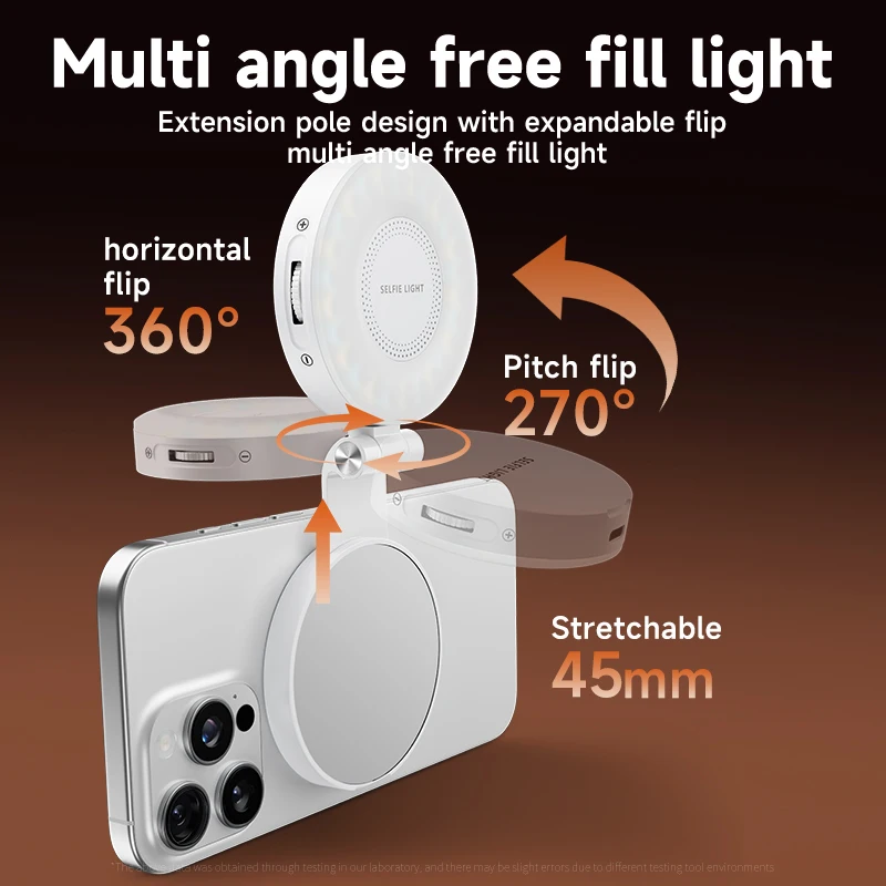 Luz LED de relleno para Selfie - Photography Lighting Video reseña y precio
