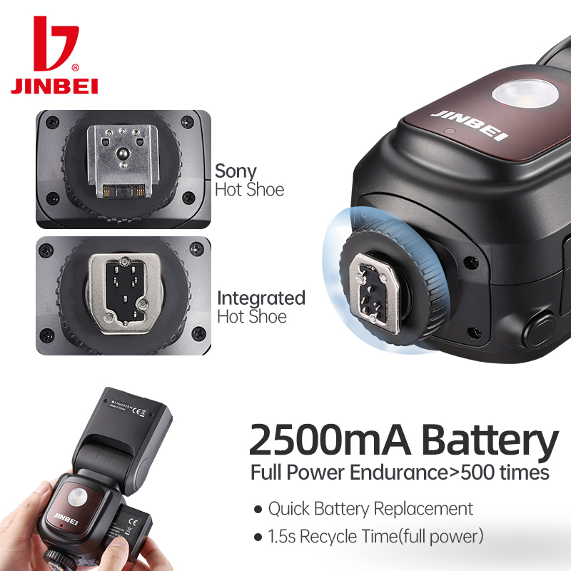 Flash para exteriores JINBEI H - Good Lighting In Photography reseña y precio