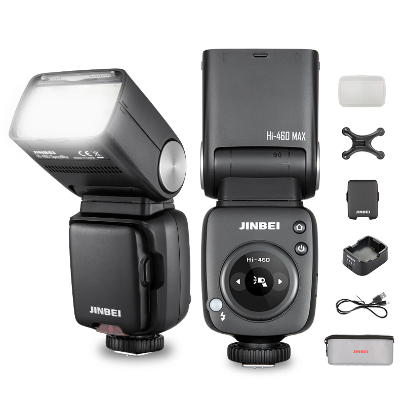 Flash profesional JINB Hi-460M - Good Lighting In Photography reseña y precio