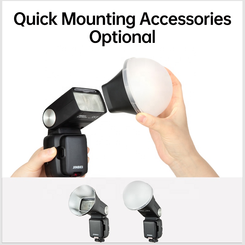 Flash profesional JINB Hi-460M - Good Lighting In Photography reseña y precio