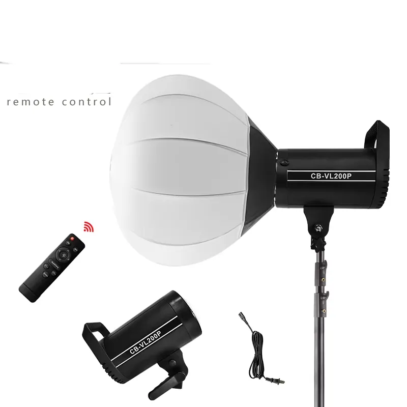 Luz de video portátil de 200W  - Learn Photography Lighting reseña y precio