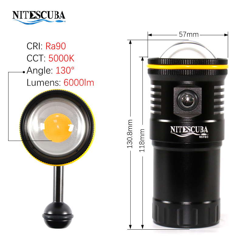 Luz de Video LED para Buceo Ni - Photography Lighting Wireless reseña y precio