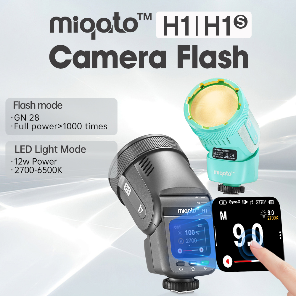 Flash LED para Cámara JINBEI H - Good Lighting In Photography reseña y precio