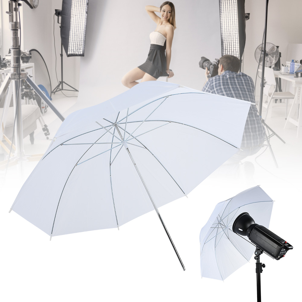 Paraguas Translúcido Blanco de - Photography Lighting With Flash reseña y precio