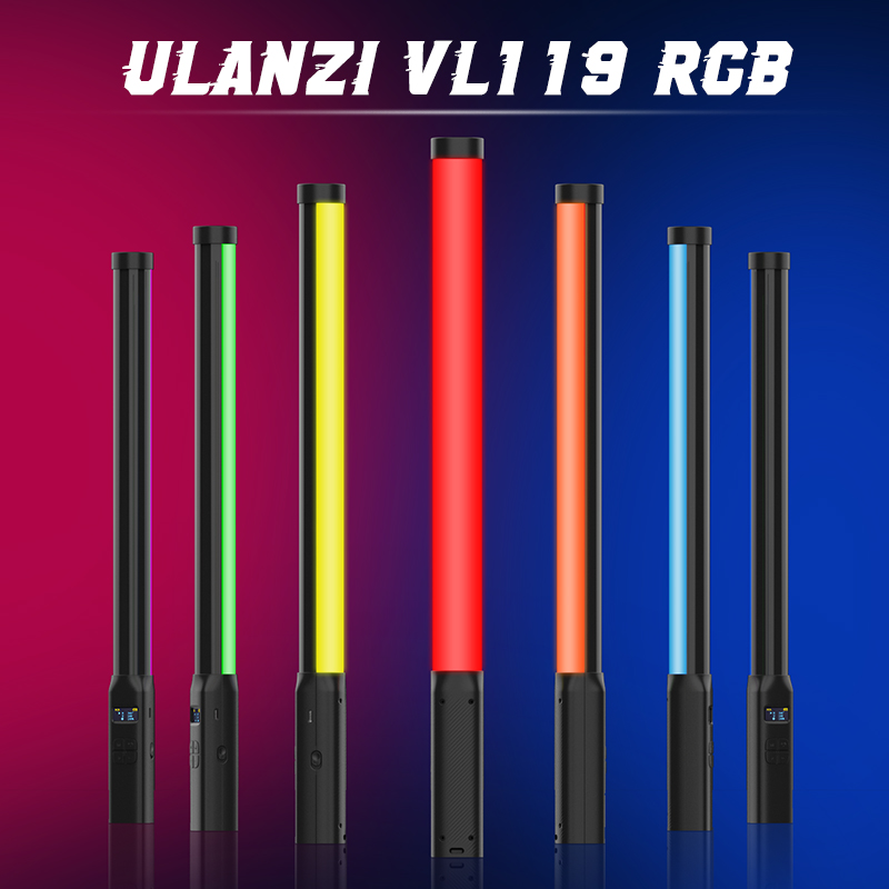 Ulanzi VL119 luz de palo color - Photography Lighting Wireless reseña y precio