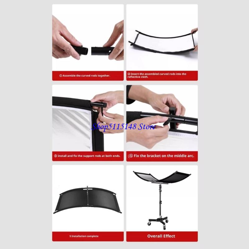 Herramienta iluminación estudi - Photography Lighting Reflector reseña y precio