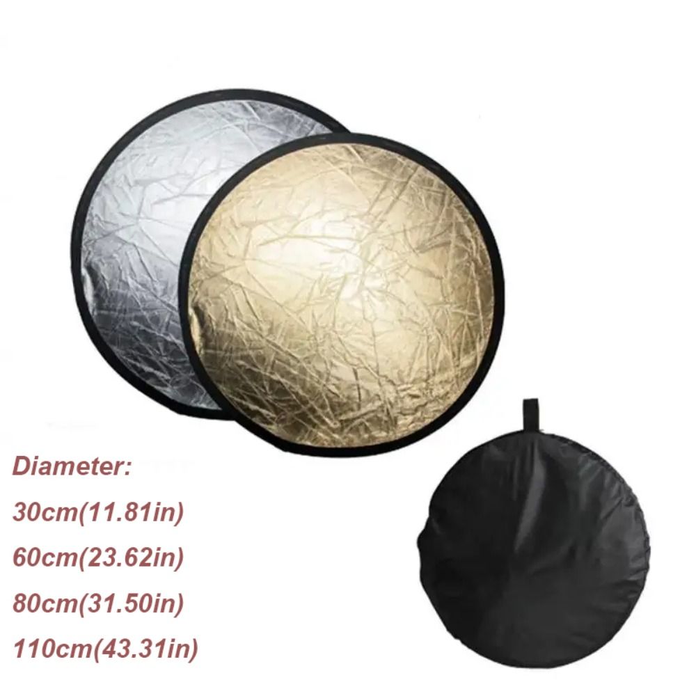 Reflector de luz redonda plega - Photography Lighting Reflector reseña y precio