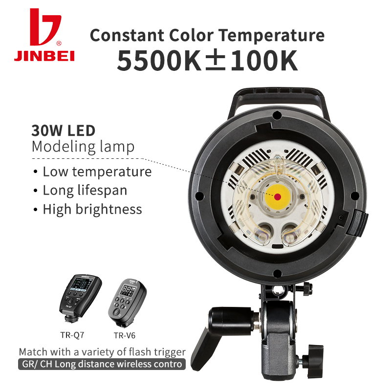 JINBEI MSN 400PRO 400WS GN66 1 - Good Lighting In Photography reseña y precio