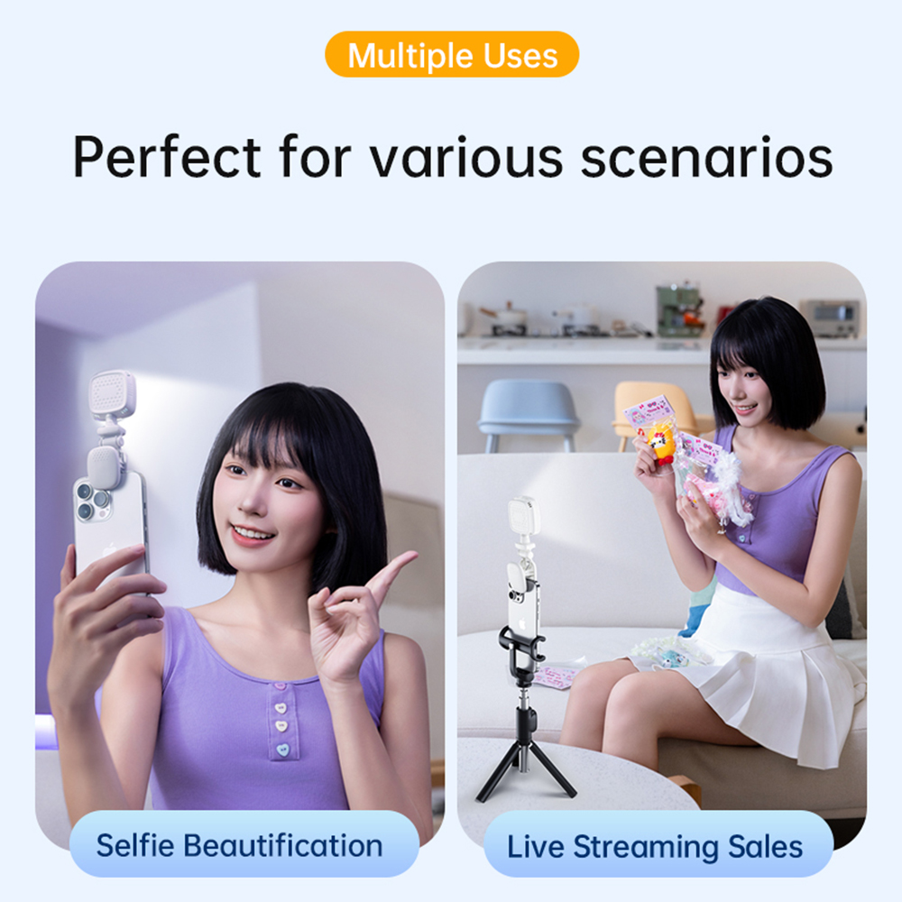 Luz LED portátil para Selfie,  - Photography Lighting Effects reseña y precio