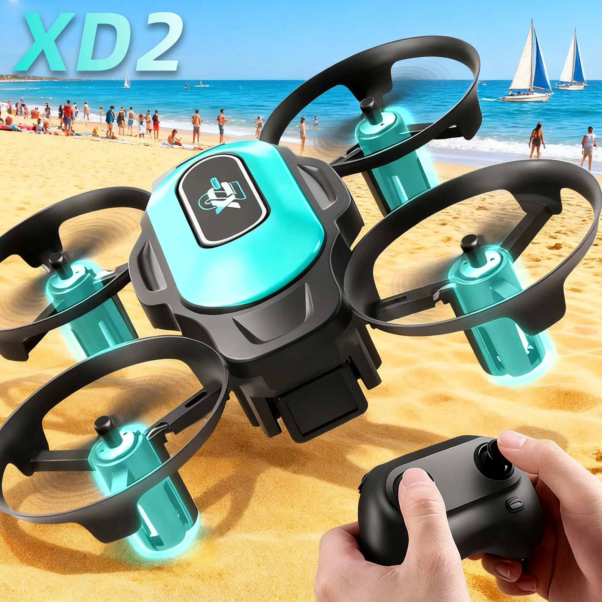 Mini Dron XD2, 360 °   Acrobac - Photography Lighting Effects reseña y precio