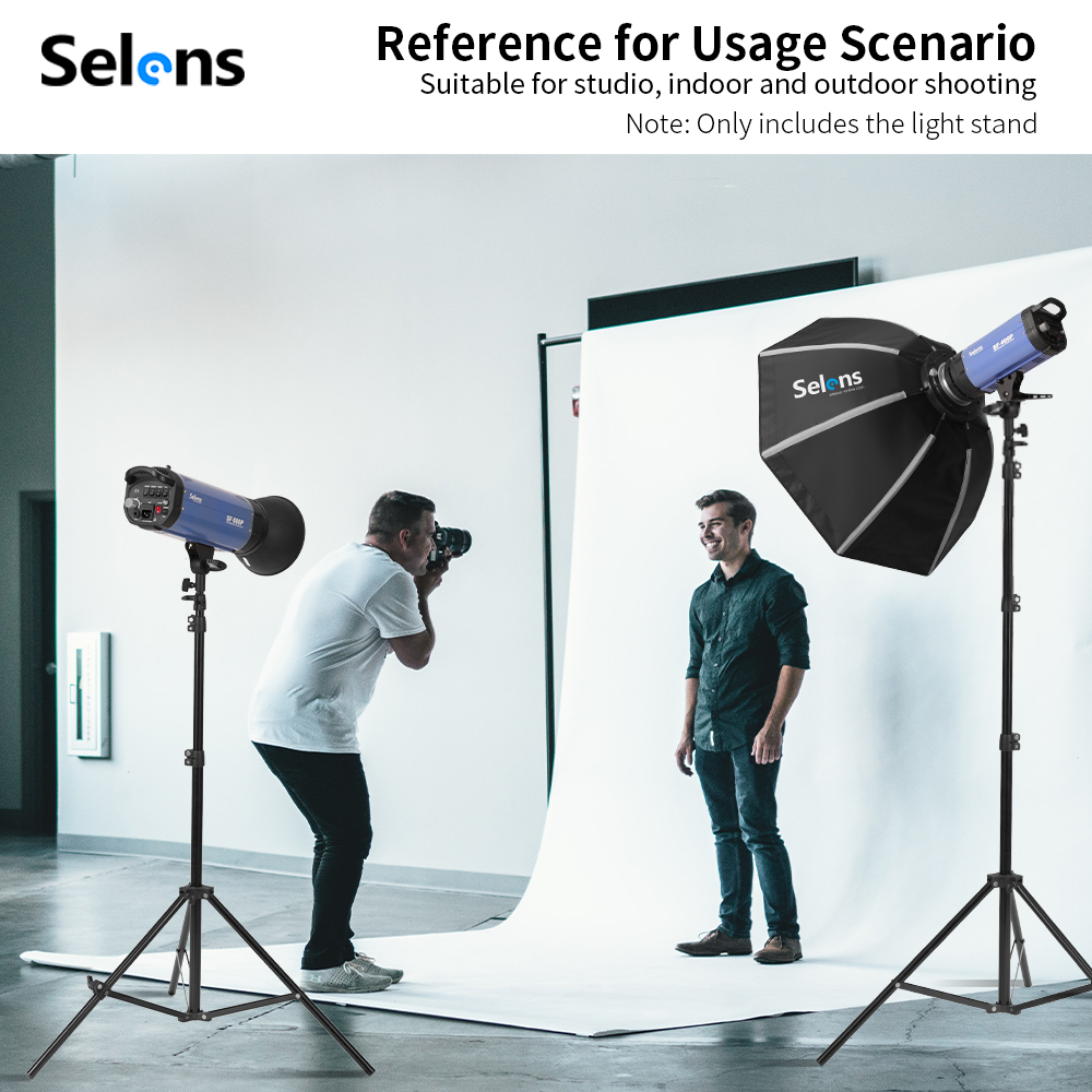 Selens Soporte de Luz con Amor - Photography Lighting Softbox reseña y precio
