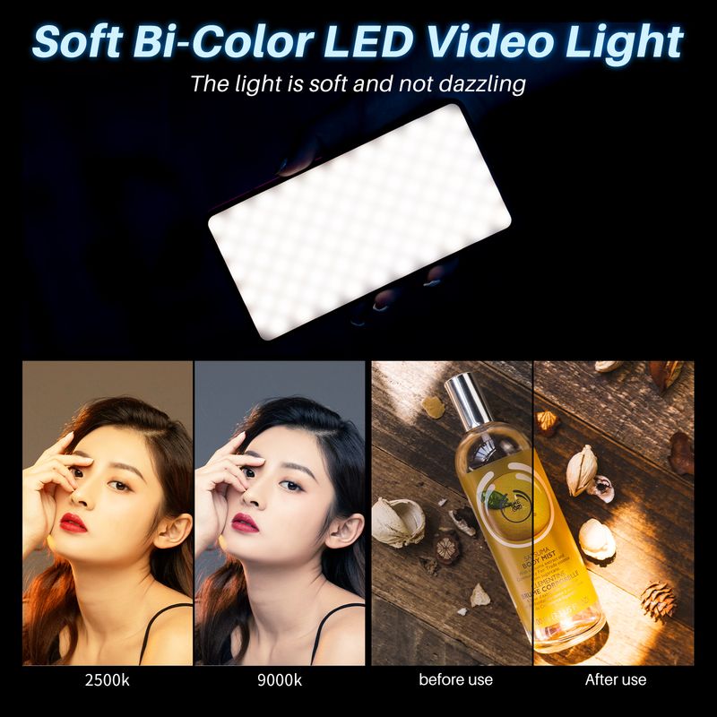 Ulanzi-Panel de luz LED para v - Photography Lighting Wireless reseña y precio