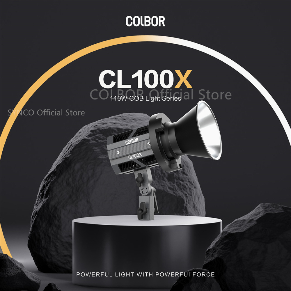 COLBOR-Lámpara de luz Led COB  - Photography Lighting Wireless reseña y precio