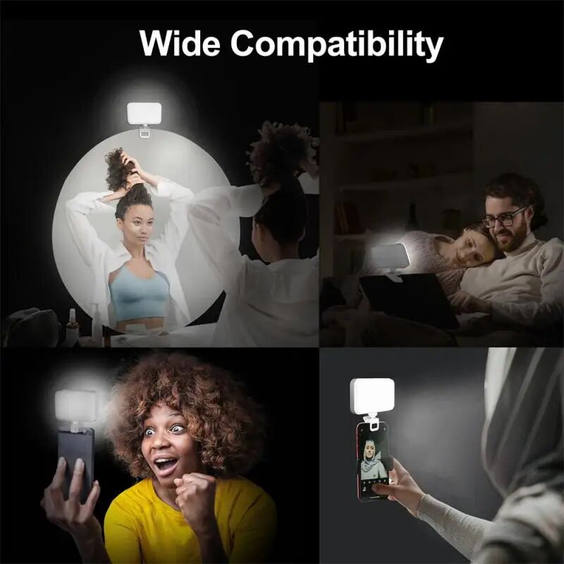Luz LED de bolsillo para selfi - Photography Lighting Video reseña y precio