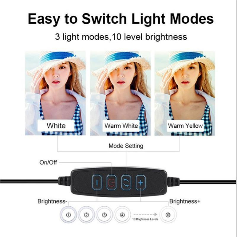 Anillo de luz Led regulable, l - Photography Lighting Ring reseña y precio