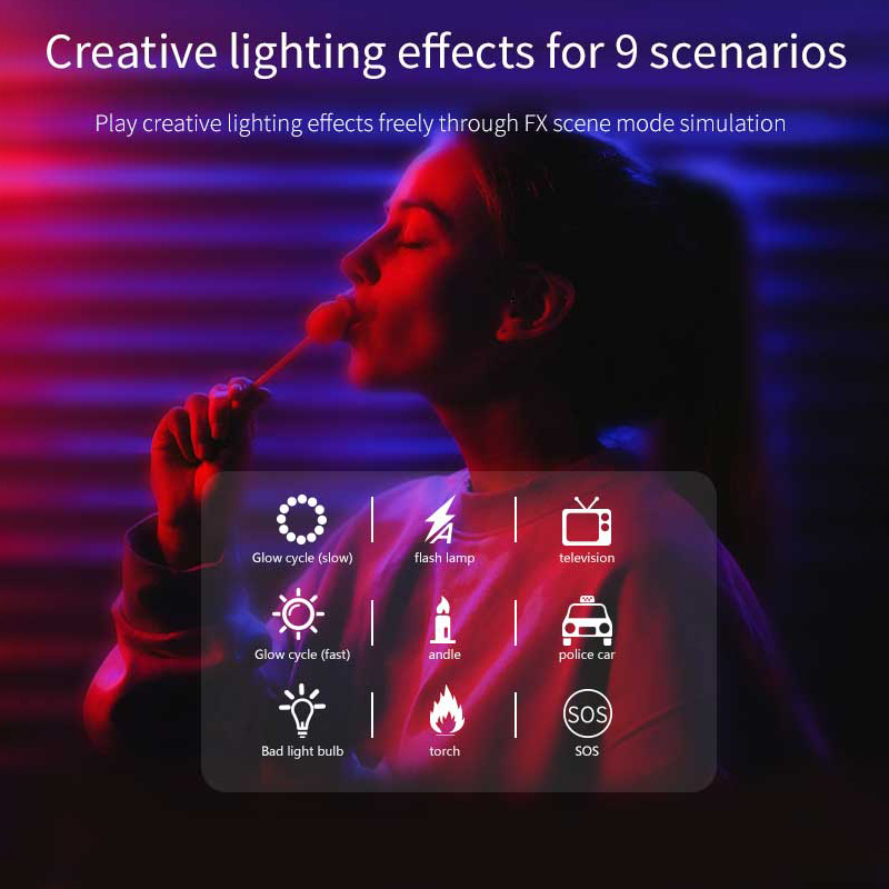 Luz de relleno RGB portátil, l - Photography Lighting Effects reseña y precio