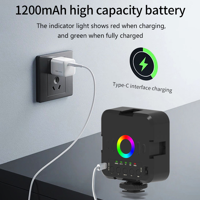 Luz de relleno RGB portátil, l - Photography Lighting Effects reseña y precio
