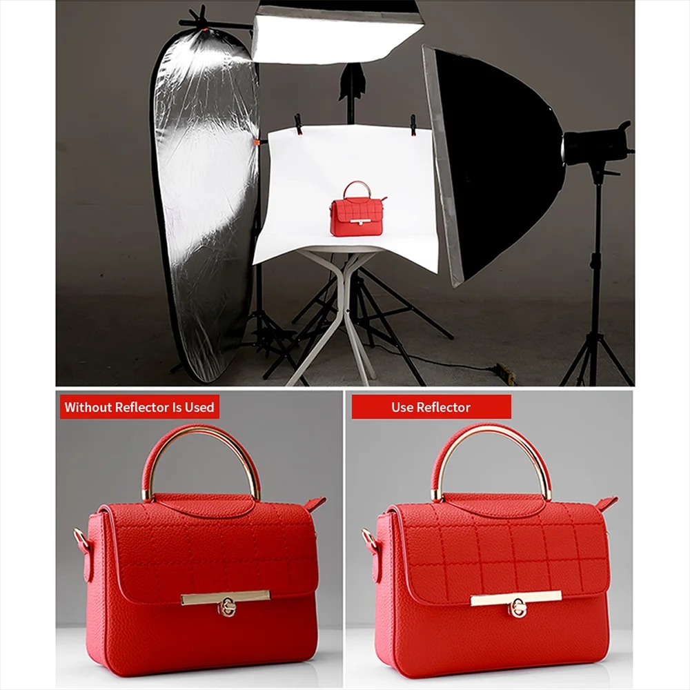 Reflector de luz plegable 5 en - Photography Lighting Reflector reseña y precio