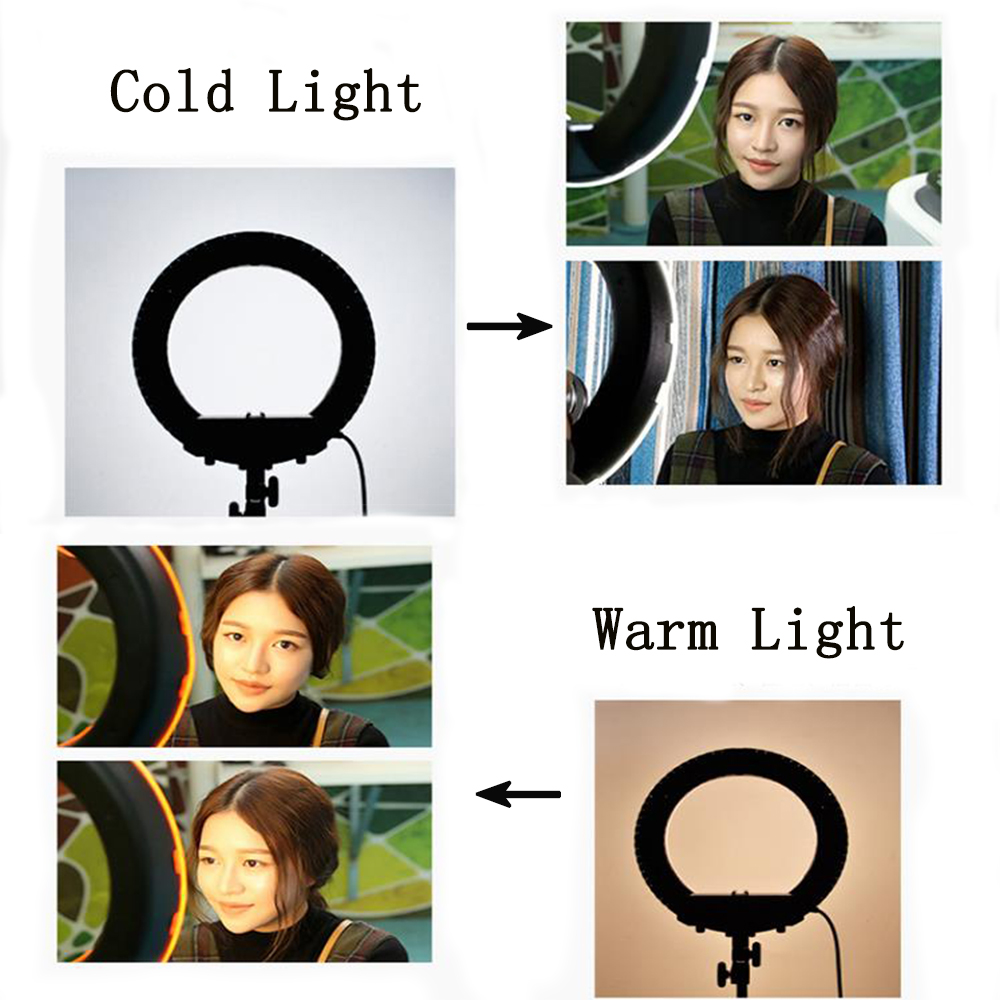 Anillo de luces LED bicolor pa - Learn Photography Lighting reseña y precio