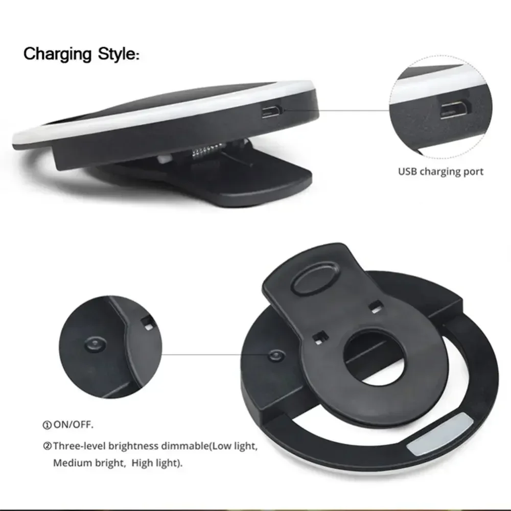 Anillo de luz LED para Selfie, - Photography Lighting Effects reseña y precio