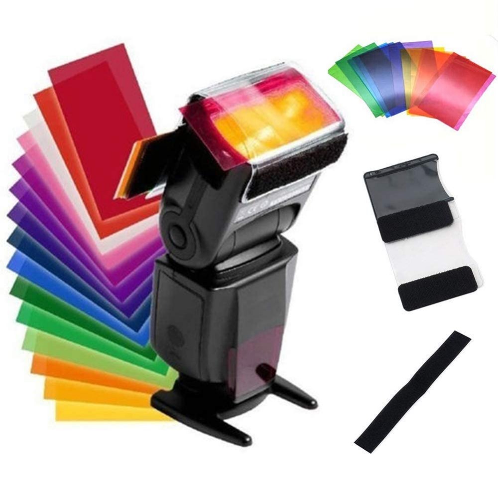 Kit de 12 Filtros de Gel para  - Photography Lighting With Flash reseña y precio