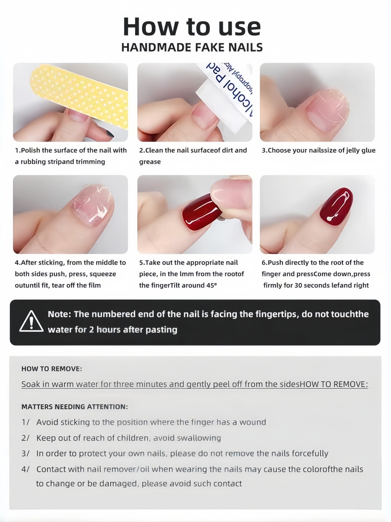Juego de 10 piezas, uñas posti - Photography And Lighting reseña y precio