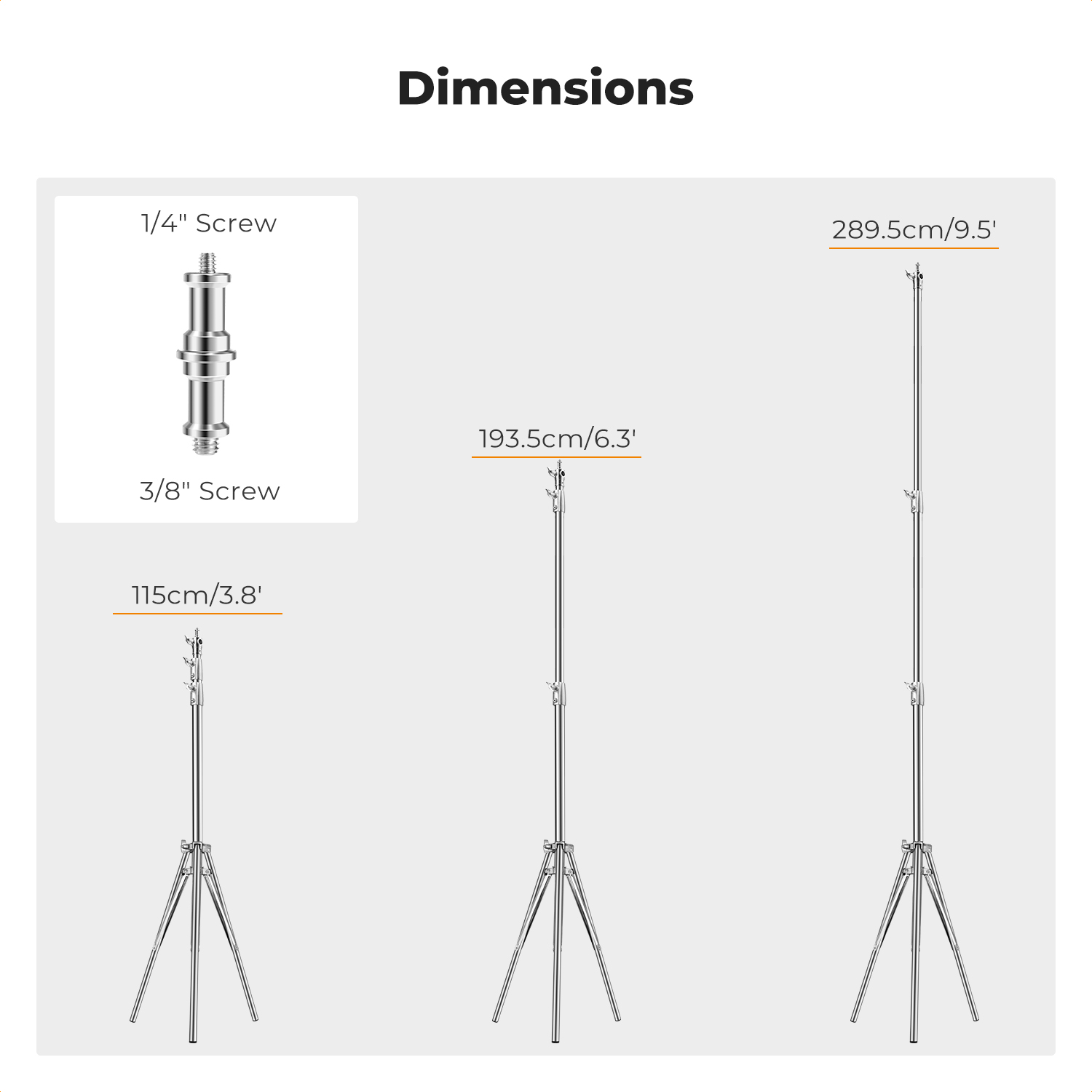 K&F CONCEPT Soporte de Luz par - Photography Lighting Softbox reseña y precio