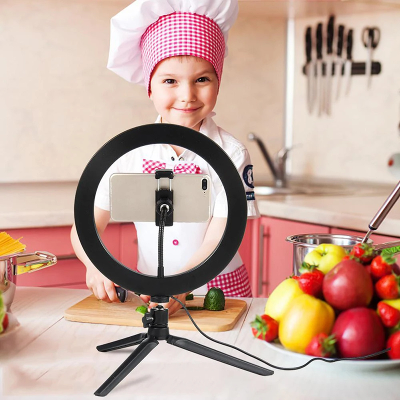 Aro de Luz LED de 10 Pulgadas  - Photography Lighting Ring reseña y precio