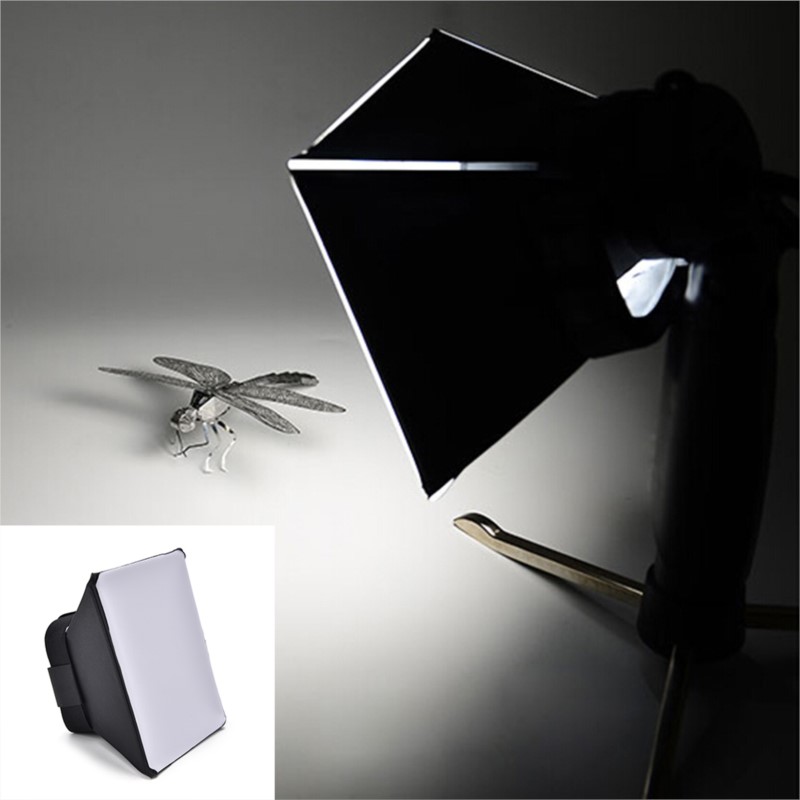 Difusor de luz de Flash portát - Photography Lighting Softbox reseña y precio
