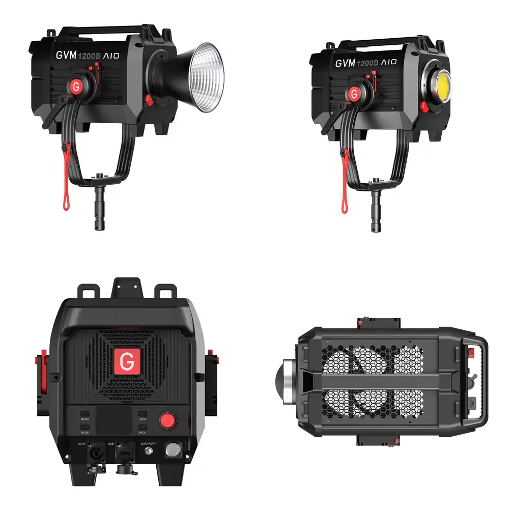 GVM SD1200B AIO 1200W, Luz LED - Photography And Lighting reseña y precio