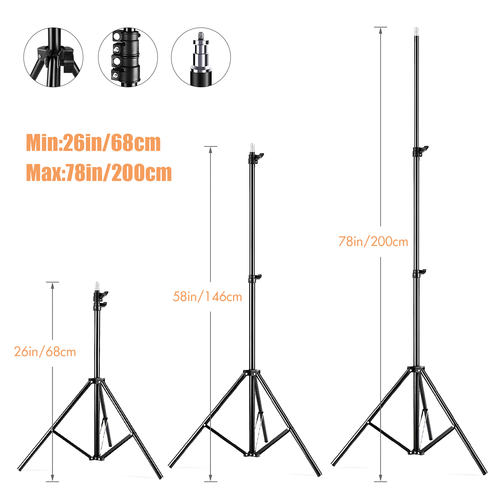 Andoer-Kit de luz para fotogra - Photography Lighting Softbox reseña y precio