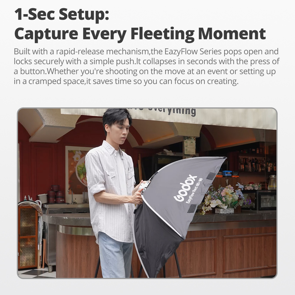 Difusor de luz plegable de la  - Photography Lighting Softbox reseña y precio