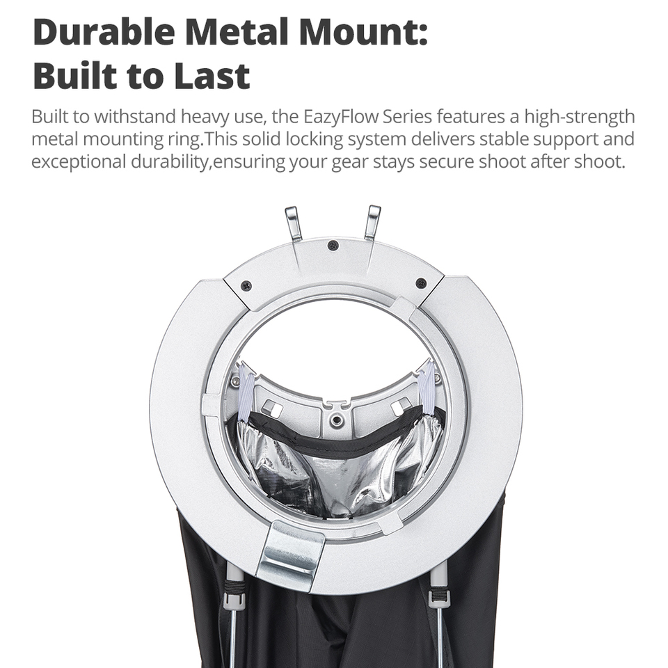 Difusor de luz plegable de la  - Photography Lighting Softbox reseña y precio
