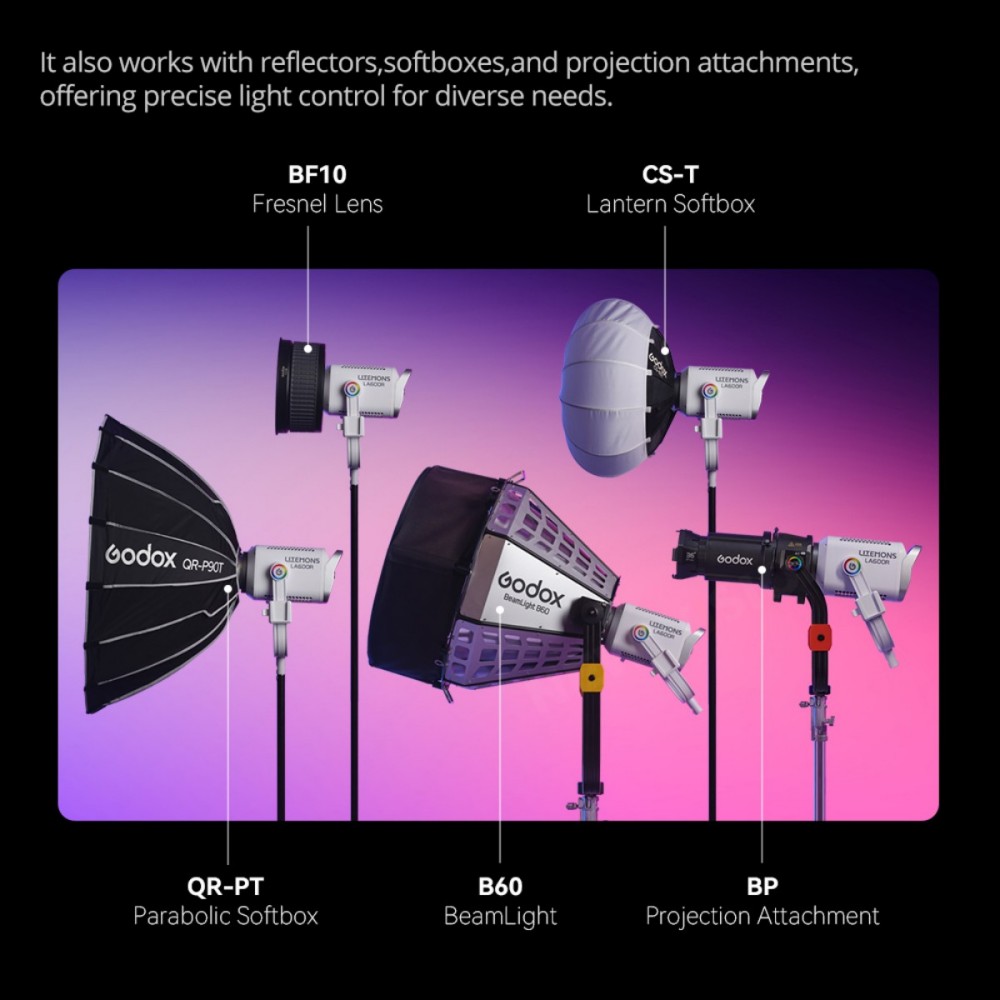 Luz LED Godox LITEMONS LA600Bi - Photography Lighting Wireless reseña y precio